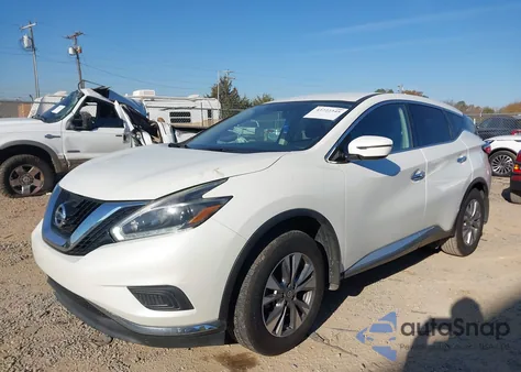 2018 Nissan Murano S from USA, damaged, VIN 5N1AZ2MG2JN164489
